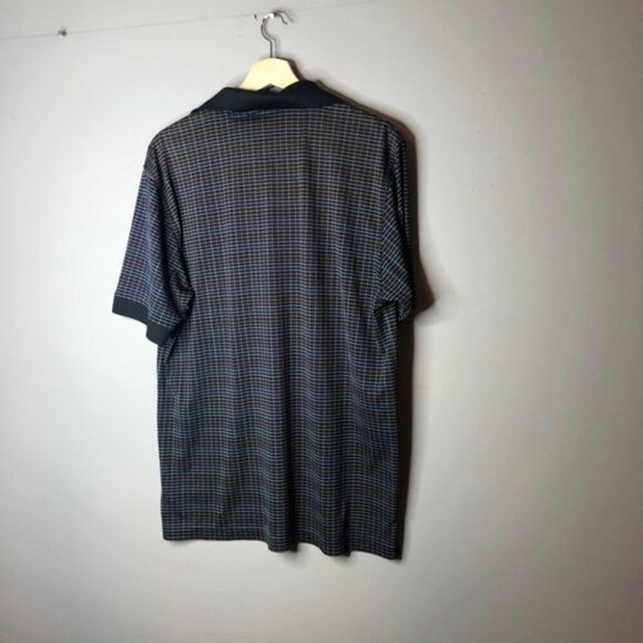 Greg Norman golf black brown shirt polo medium - Picture 7 of 9